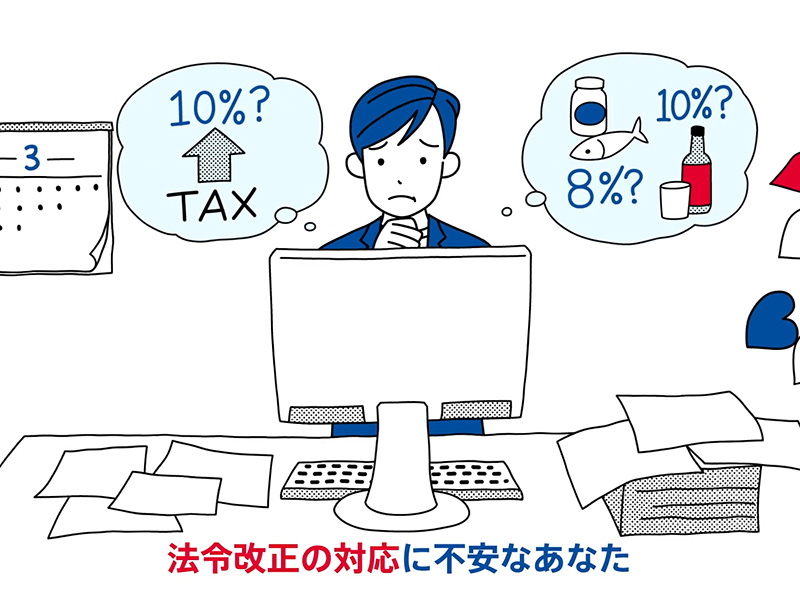 【製品紹介】法令改正が不安なあなたへ